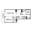 NC STYLE 知立 EASTの間取図