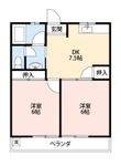 ハイツスギヤマの間取図