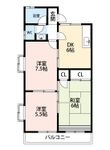 シャイン美園A棟の間取図