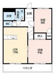 リバーサイド湯山の間取図