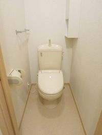 トイレもきれいです