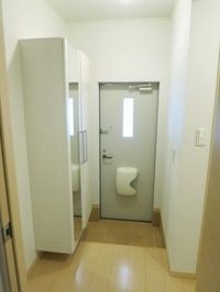 ゆったりとした玄関です