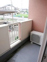 広々としたバルコニーです