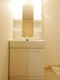 忙しい朝には欠かせない洗面所です