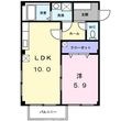 岡崎市坂左右町字堤上の間取図