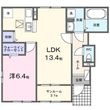 西尾市熊味町東平角の間取図