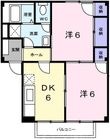 西尾市国森町郷蔵南の間取図