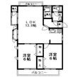 岡崎市欠町字栗宿の間取図