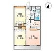 岡崎市上地２丁目の間取図