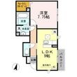 岡崎市上地３丁目の間取図