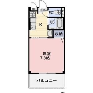 拡大写真:額田郡幸田町大字芦谷字蒲野 2階202の間取り