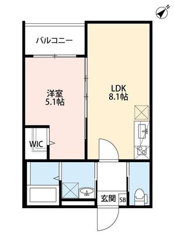 拡大写真:神戸市長田区海運町8丁目 1階101の間取り