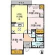 西宮市常磐町の間取図