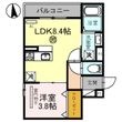 神戸市兵庫区芦原通4丁目の間取図