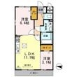 神戸市北区有野中町３丁目の間取図