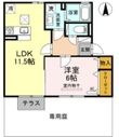 尼崎市南武庫之荘4丁目の間取図