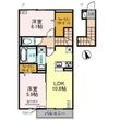 写真:神戸市西区王塚台4丁目 2階203の間取図