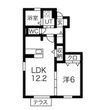 神戸市北区道場町　日下部の間取図