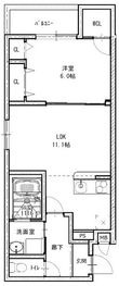 宝塚市伊孑志２丁目の間取図