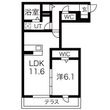 神戸市北区谷上東町の間取図