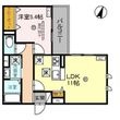 神戸市灘区岩屋北町2丁目の間取図