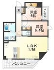 西宮市戸田町の間取図
