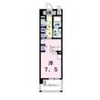 伊丹市南本町2丁目の間取図