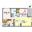 西宮市浜甲子園1丁目の間取図
