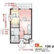 芦屋市茶屋之町の間取図