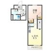 豊中市服部寿町2丁目の間取図