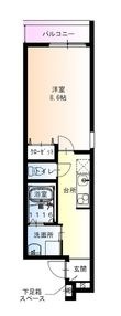 尼崎市南武庫之荘７丁目の間取図