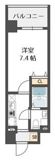 神戸市兵庫区門口町の間取図