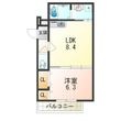 大阪市東淀川区北江口４丁目の間取図