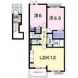 三田市天神3丁目の間取図