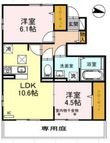 伊丹市中野北2丁目の間取図