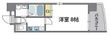 神戸市兵庫区大開通6丁目の間取図