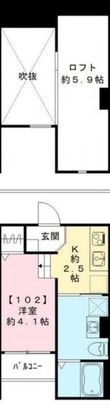 神戸市垂水区西舞子4丁目の間取図