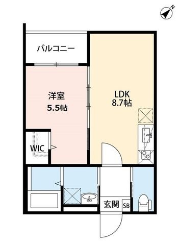 拡大写真:神戸市長田区海運町8丁目 1階102の間取り