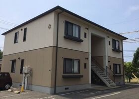 レーヴィンス島田 C棟の外観