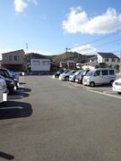 駐車場に車を止められます