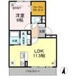 D-room桜町 C棟の間取図