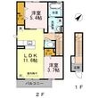 D-room Cloverの間取図