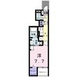 アクアプラ浅江6 Ⅱの間取図