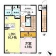 セジュール南花岡Ⅲの間取図