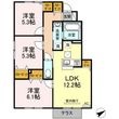D-roomグリーンヒルズの間取図