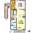ディアコートの間取図