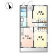 スカイヒルズ光　朝日の間取図
