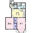 メゾンセレッソ　Ⅱの間取図