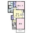 ノイ・ブローテＡの間取図