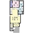 グリーンホームⅢの間取図